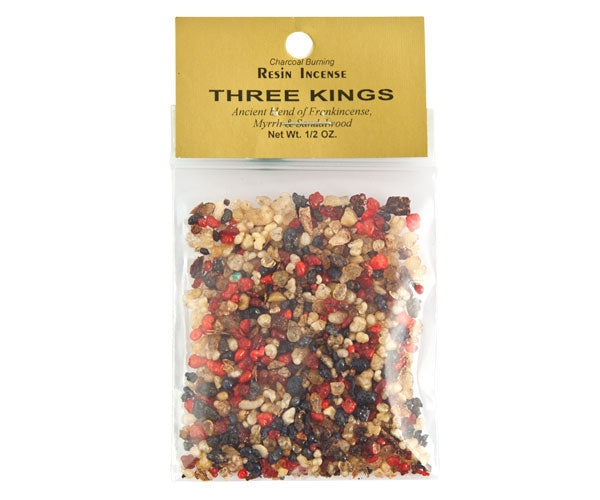 Three Kings Resin Incense - 1/2oz Pack