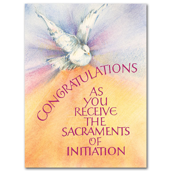 RCIA Congratulations Card