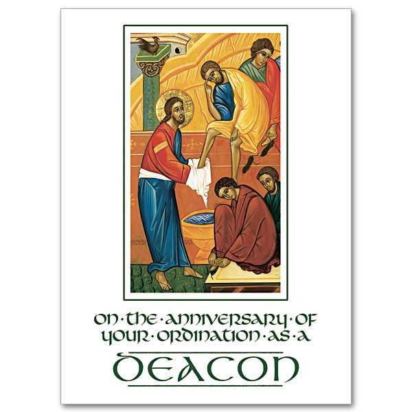 Deacon Anniversary Card