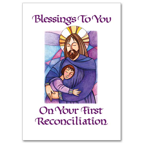 God's Forgiveness First Reconciliation Card