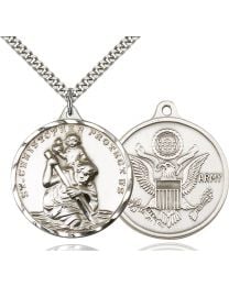 St. Christopher / Army Medal