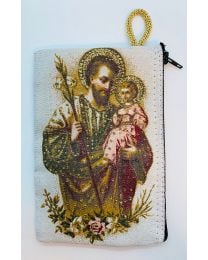 St. Joseph Kilim Rosary Medium Bag