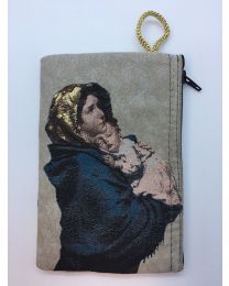 Madonna of the Streets Kilim Rosary Medium Bag