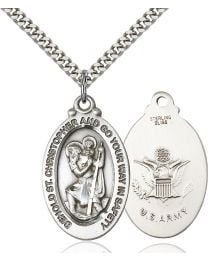 St. Christopher / Army Medal