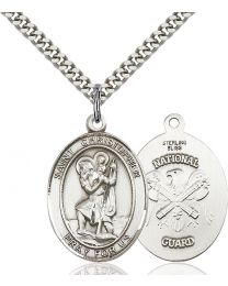 St. Christopher / National Guard Medal