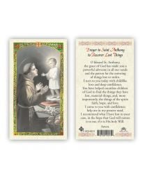 St. Anthony - Prayer to Recover Lost Things