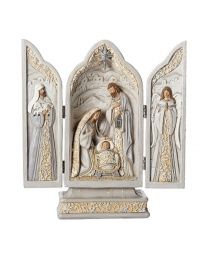 10" Nativity Triptych 