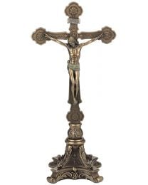13" Standing Crucifix   