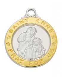 18" St. Anne Medal Chain
