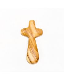 3.75" Olive Wood Comfort Cross
