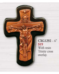 6" Holy Trinity Crucifx