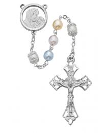 Multicolor Pearl Rosary