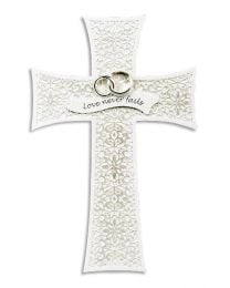 7.5" Wedding Wall Cross