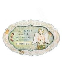 7.75" Oval Wall Plaque