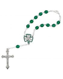 Irish Claddagh Auto Rosary