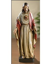 8" Sacred Heart of Jesus Statue