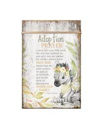Adoption Prayer - Plaque
