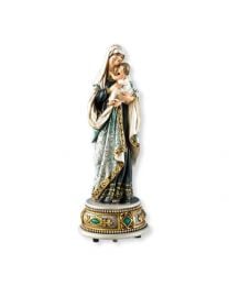 8.5" Adoring Madonna & Child Musical Figurine - Ave Maria