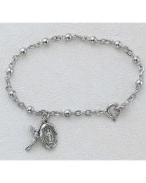 All Sterling Silver Beads Bracelet