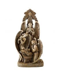 Angelic Nativity Statue