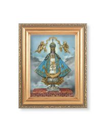 Antique Gold Frame with a Virgen de San Juan Print
