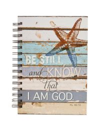 Be Still Large Hardcover Wirebound Journal - Psalm 46:10