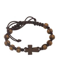 Brown Corded Bracelet  