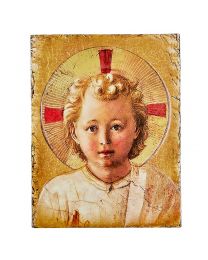 Christ Child Tile Plaque