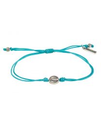 Creed The Lord's Servant Miraculous Bracelet - Teal Silver