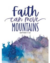 Faith Can Move Mountains - Magnet