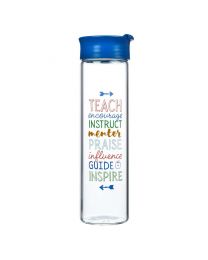 A Great Teacher Glass Water Bottle