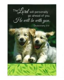 He Will Be With You Pet Notepad