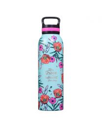 His Grace Stainless Steel Water Bottle - 2 Corinthians 12:9