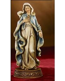 6" Immaculate Heart of Mary Statue