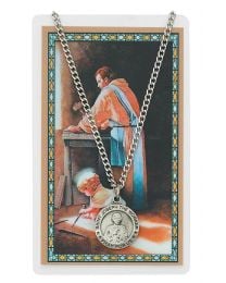 St. Joseph The Worker Card & Medal