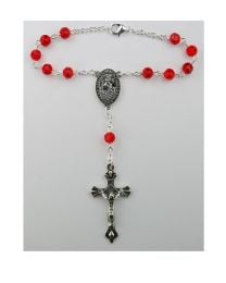 July-Ruby Auto Rosary