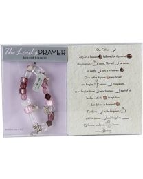 Lord's Prayer Beaded Bracelet