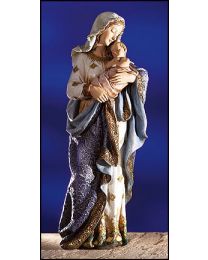 24" Madonna and Child Statue
