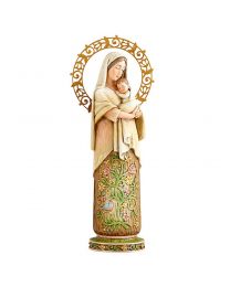Madonna and Child Statue - Spring