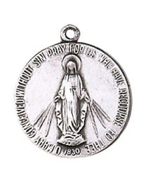 Miraculous Medal on Chain