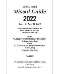 Missal Guide for 2022
