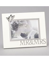 Mr & Mrs 4x6 Picture Frame