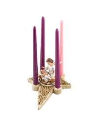 Nativity Angel Advent Candleholder