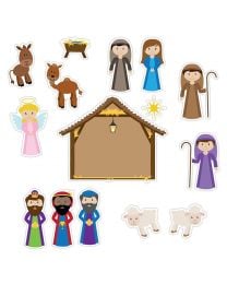 Nativity Puffy Sticker Set
