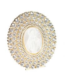 Our Lady of Grace Standing Medallion