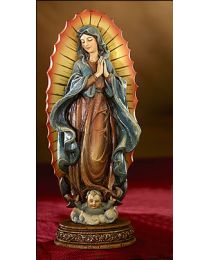 6" Our Lady of Guadalupe Statue