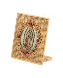 Our Lady of Guadalupe Tabletop Decor Plaque