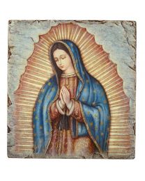 Our Lady of Guadalupe Tile Plaque