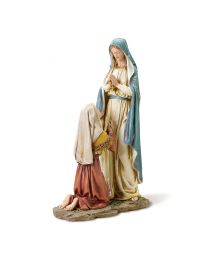10.5" Our Lady of Lourdes Statue 