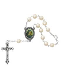 Our Lady of Sorrows Pearl Auto Rosary